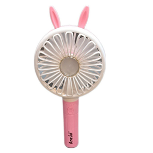 پنکه دستی شارژی 25 سانتی صورتی Arashi-اسباب بازی